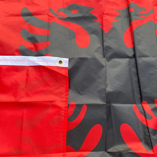 Grand Drapeau Albanie 90x150cm