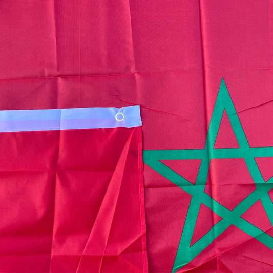 Grand Drapeau Maroc 90 x 150 cm