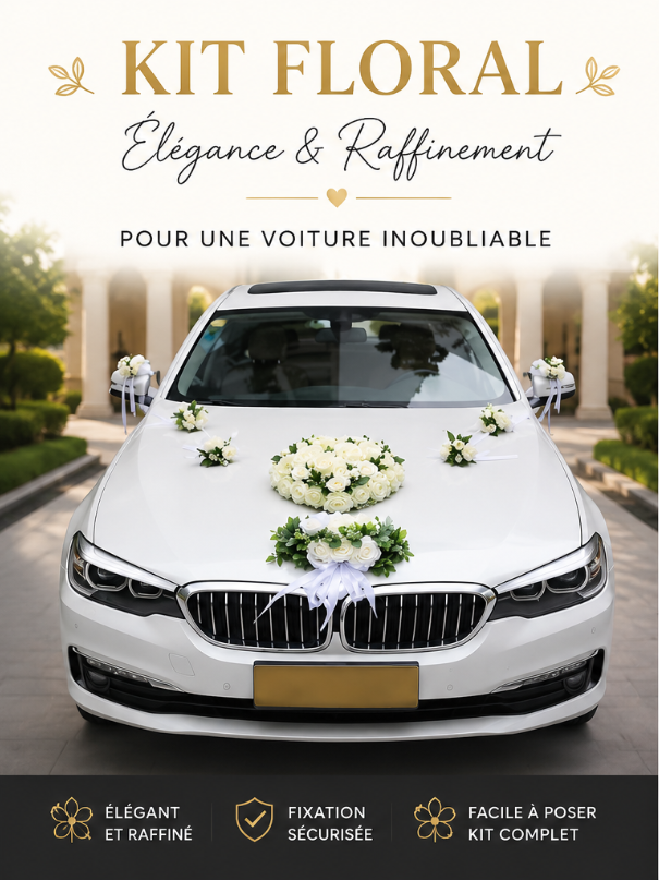 Kit de fleurs artificielles décoration mariage