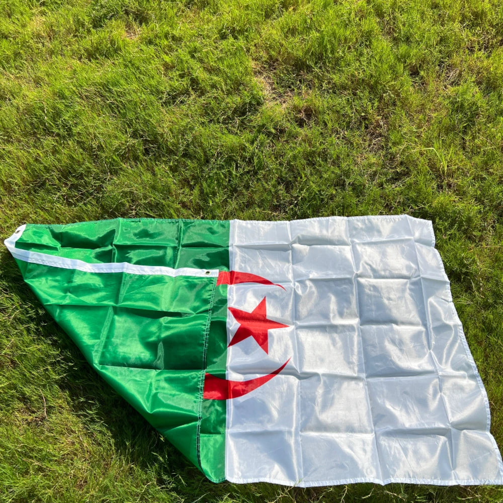 Grand Drapeau Algérie 90 x 150 cm