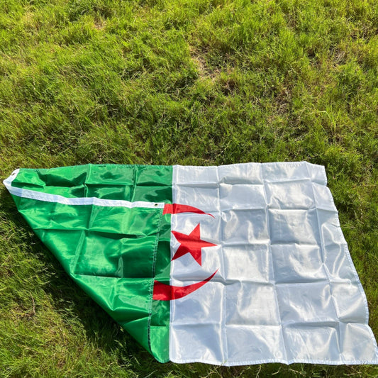Grand Drapeau Algérie 90 x 150 cm